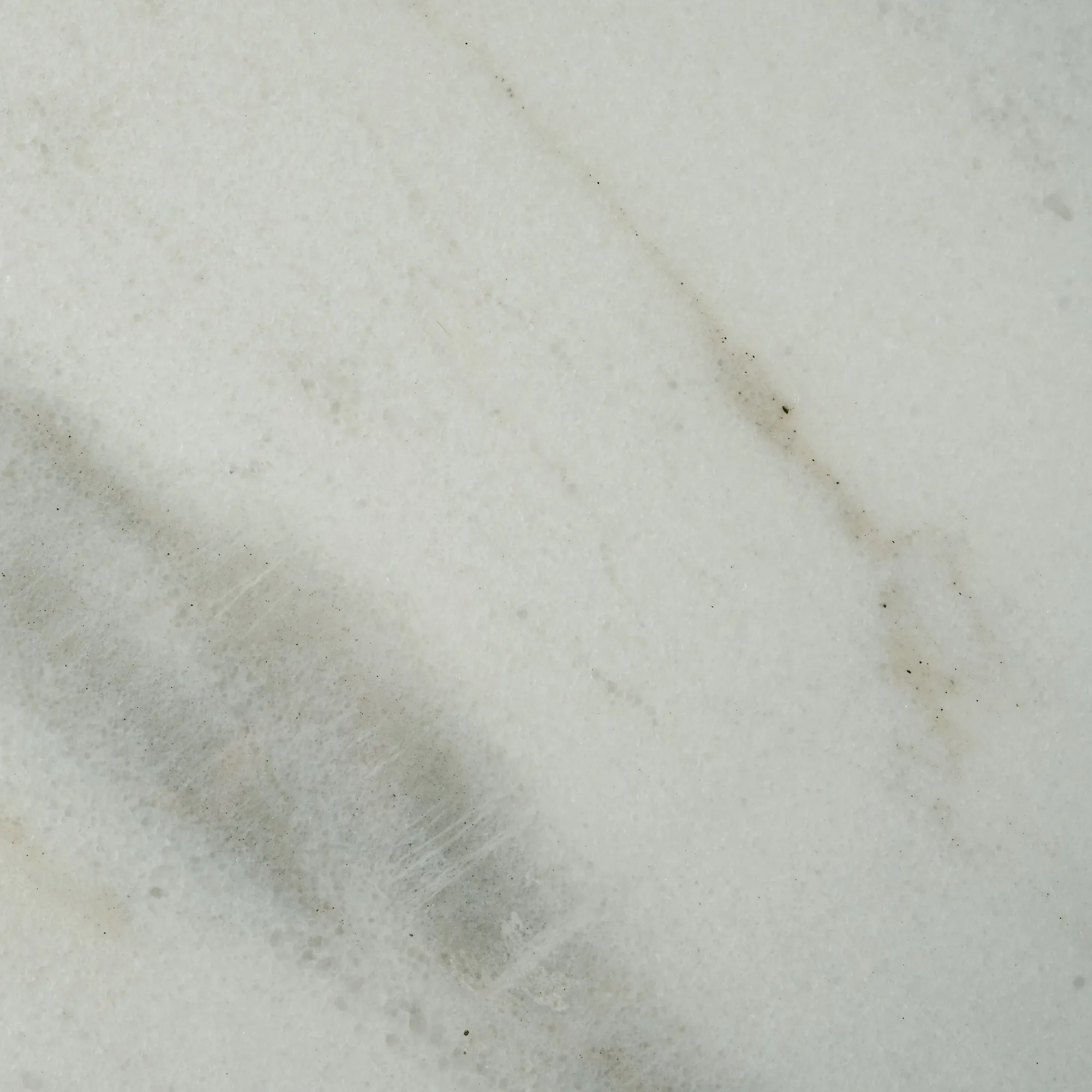 Melody Natural White Marble Dining Table - Black Stainless Steel Legs 160cm x 90cm