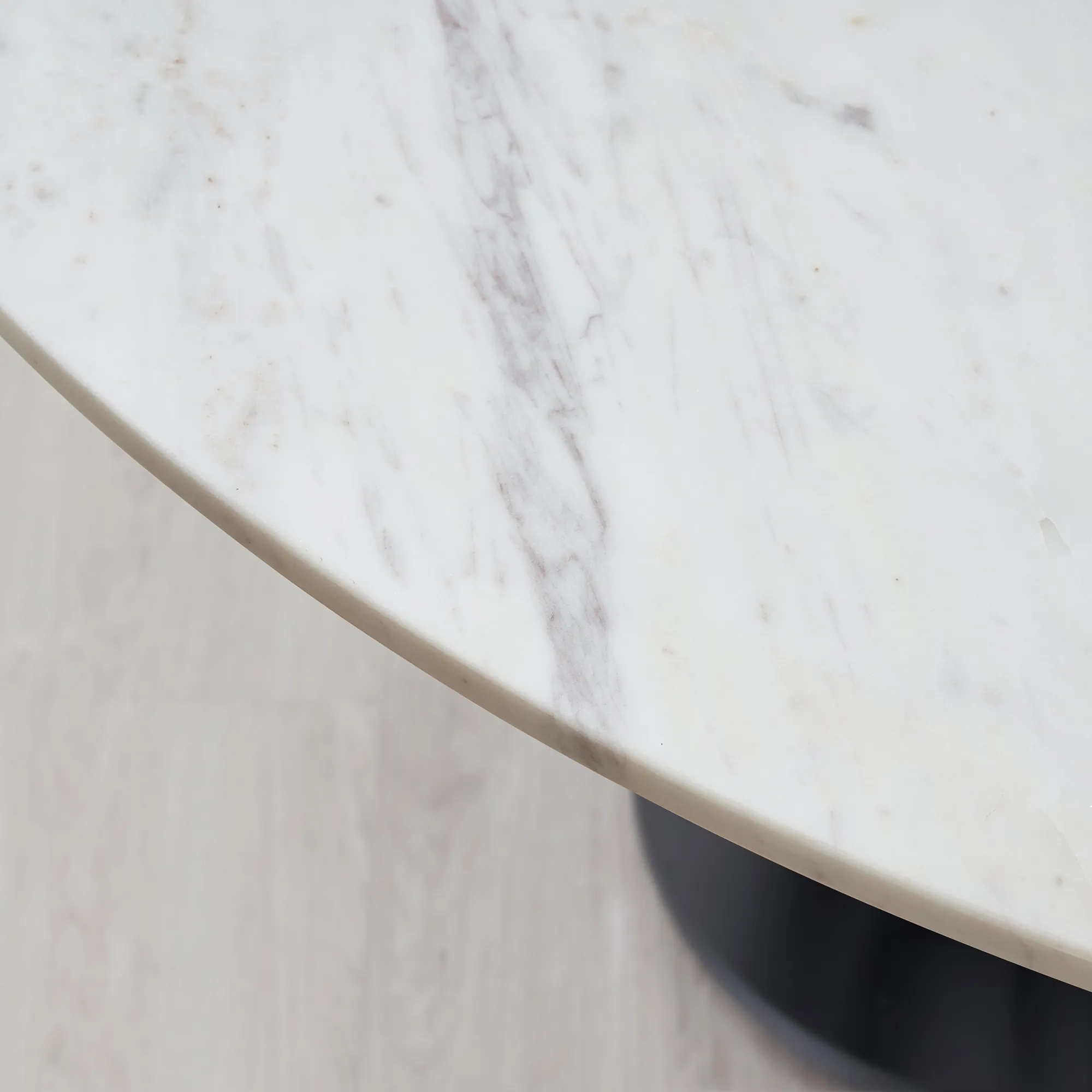 Lillian Natural White Marble Dining Table