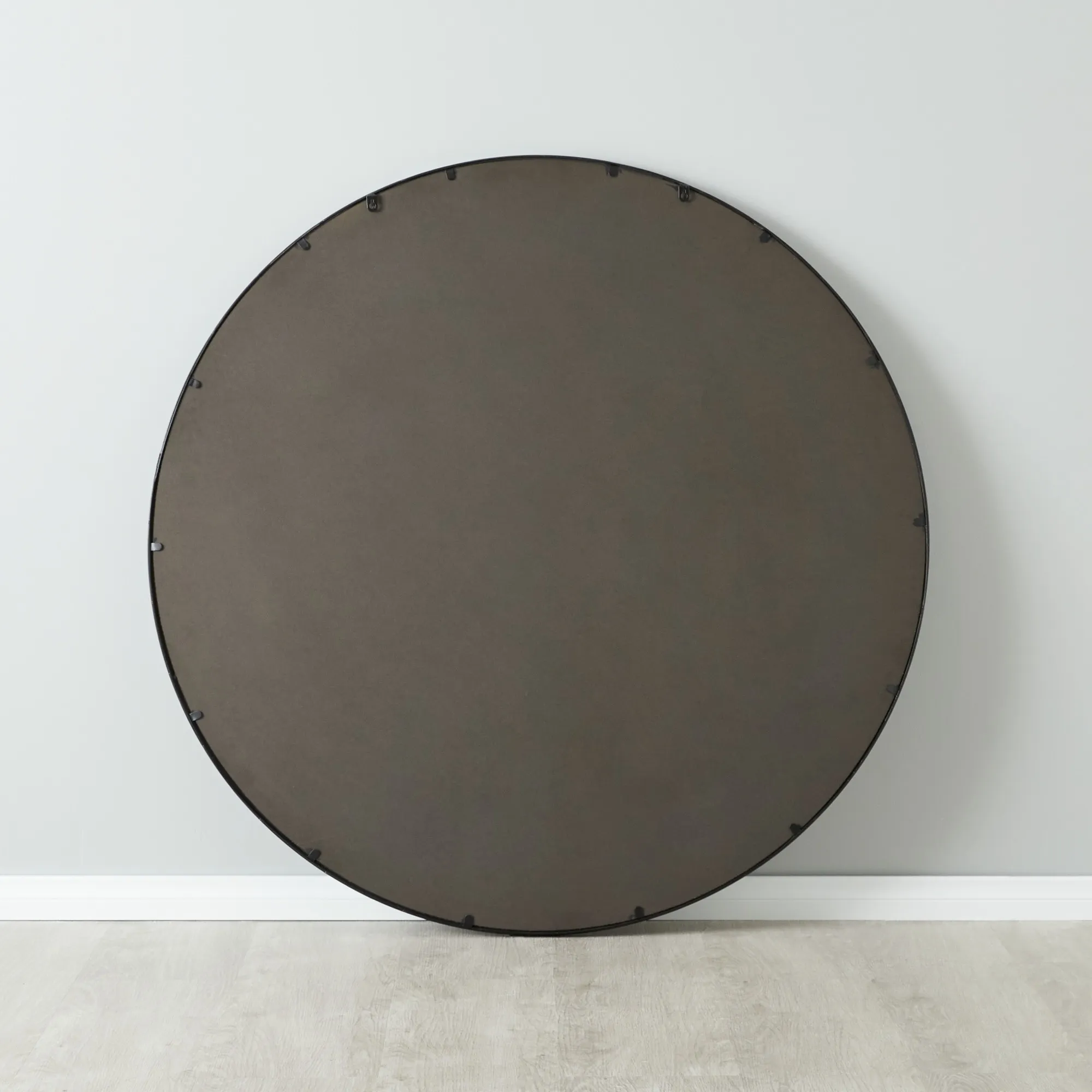 Jubilee Black Round Mirror