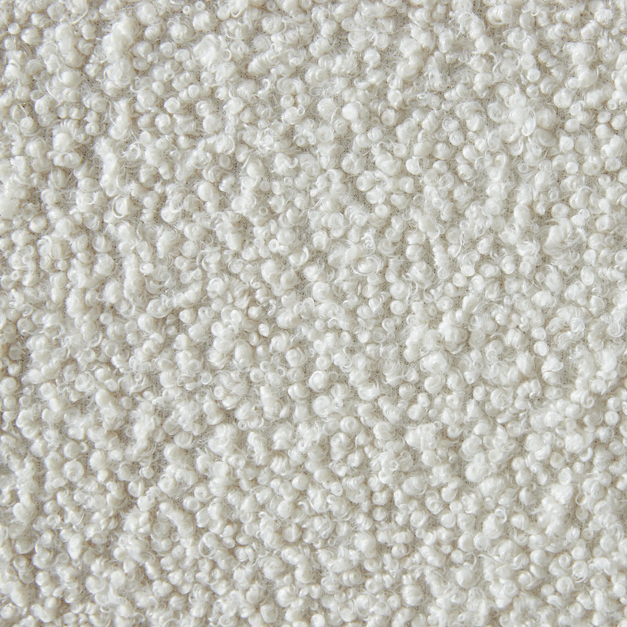 Storme Cream Turrel 2-Seater Fabric Sofa - Black Legs