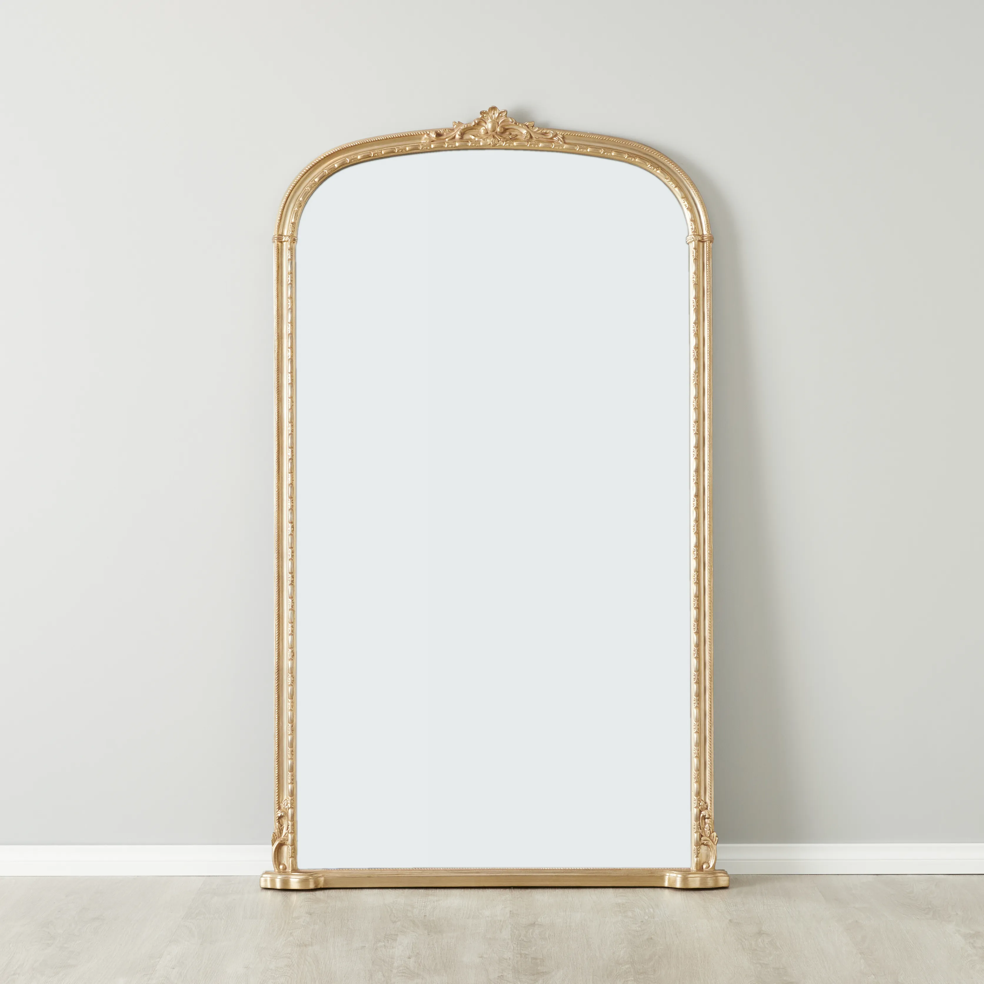 Cornelia Antique Gold Arched Mirror
