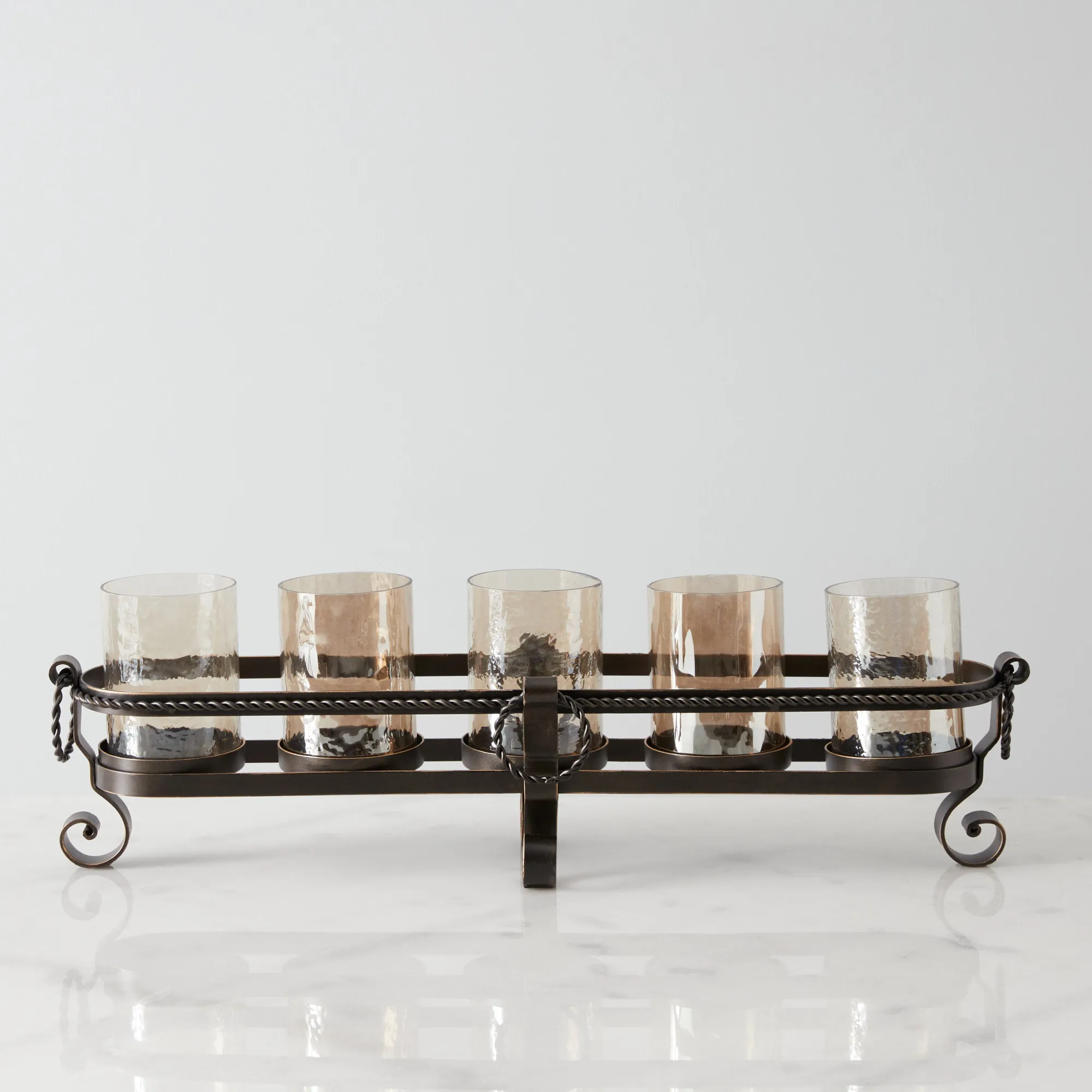 Firenze Gilded Dark Bronze Metal Multi-Light Holder