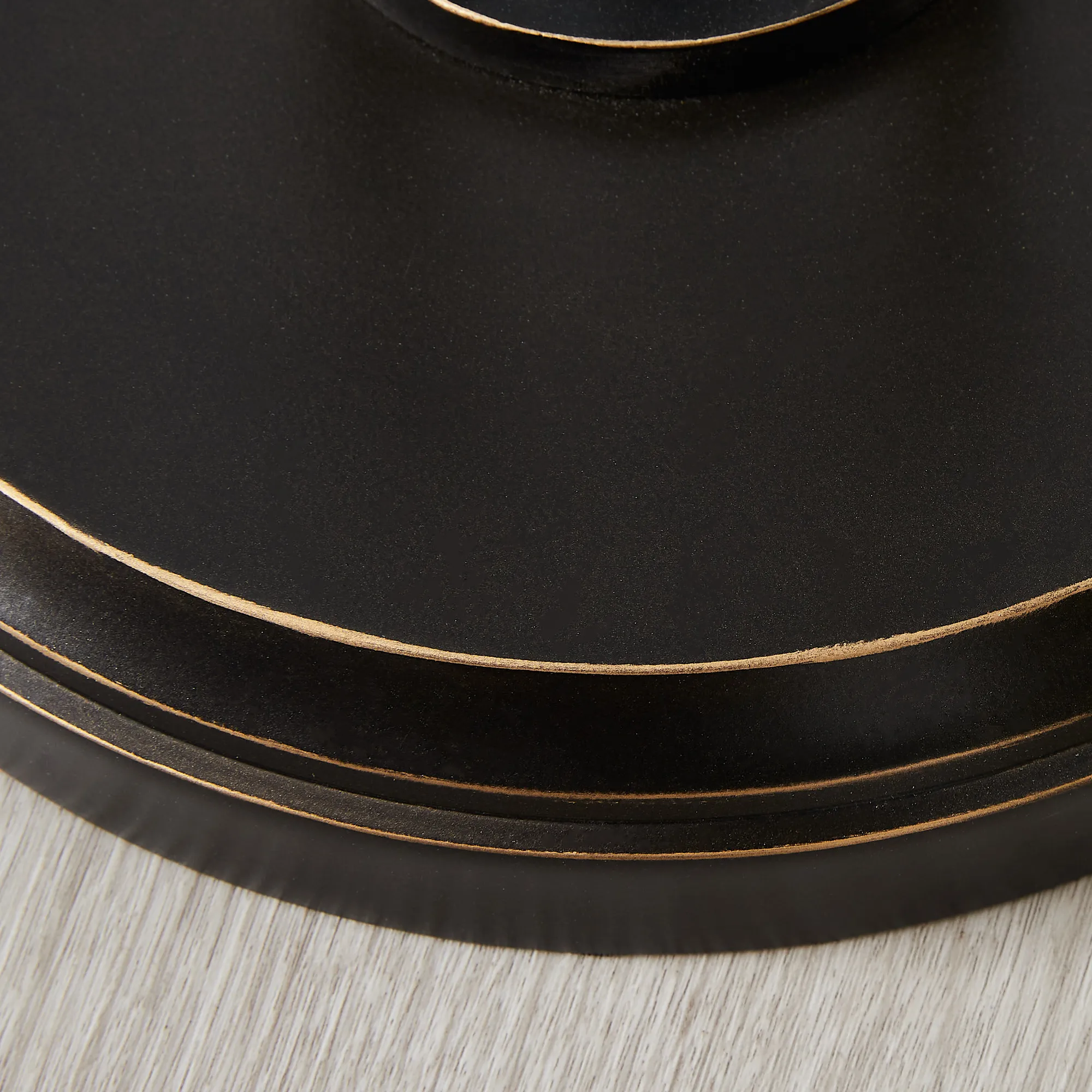 Divine Gilded Dark Bronze Floor Lamp