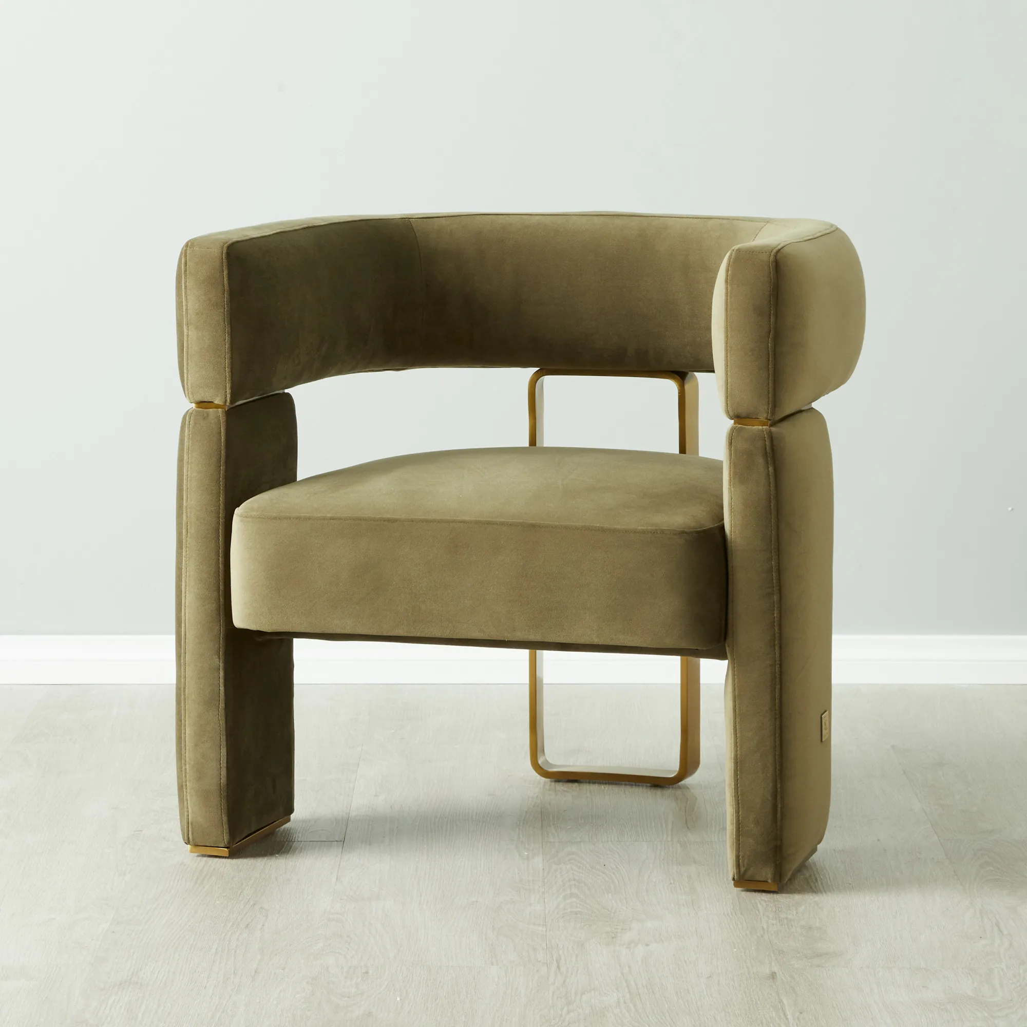 Daniella Olive Green Occasional Chair