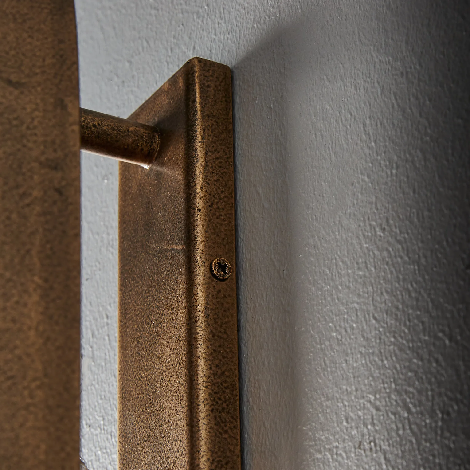 Felipe Antique Gold Metal Wall Light