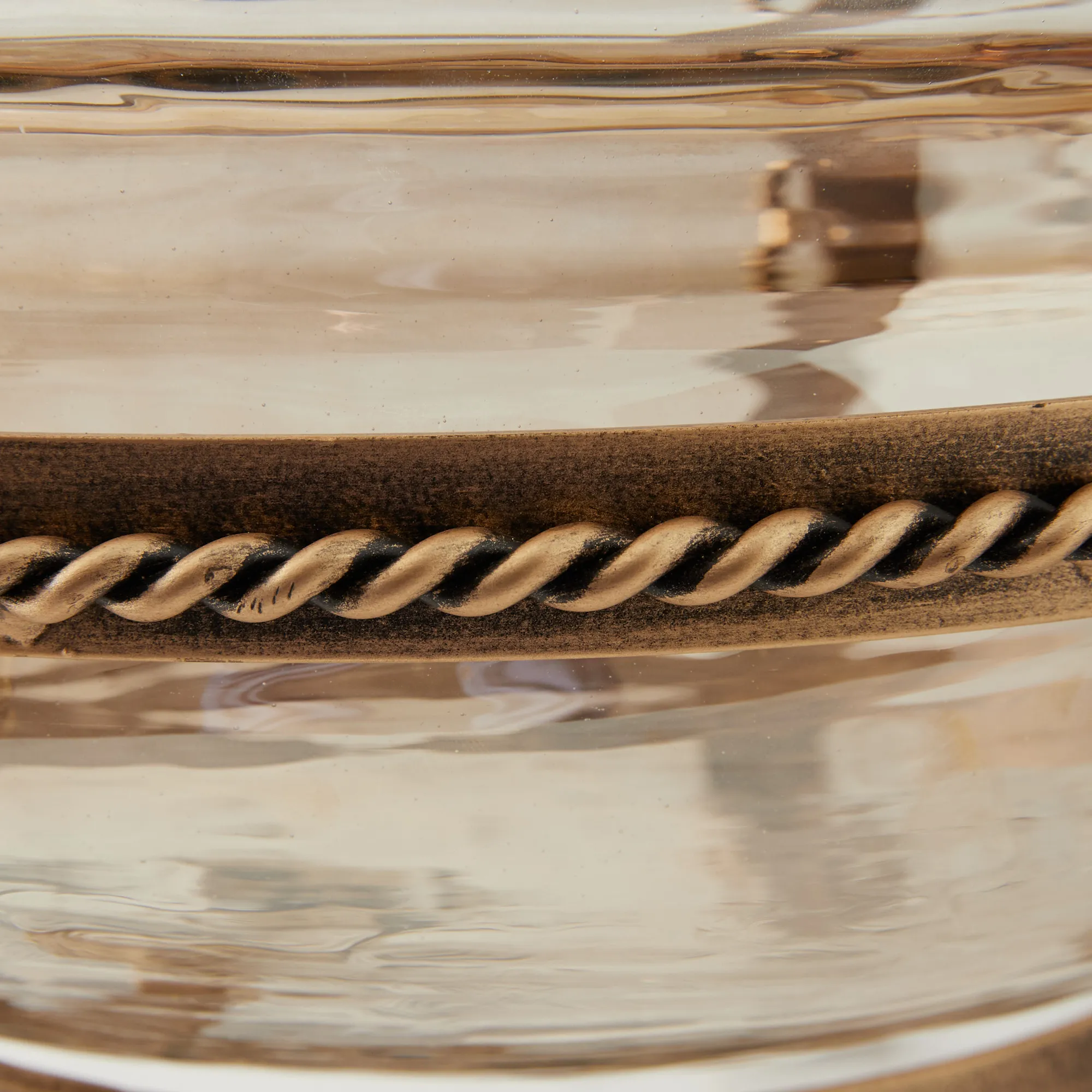 Chantal Antique Gold Bowl Decorative