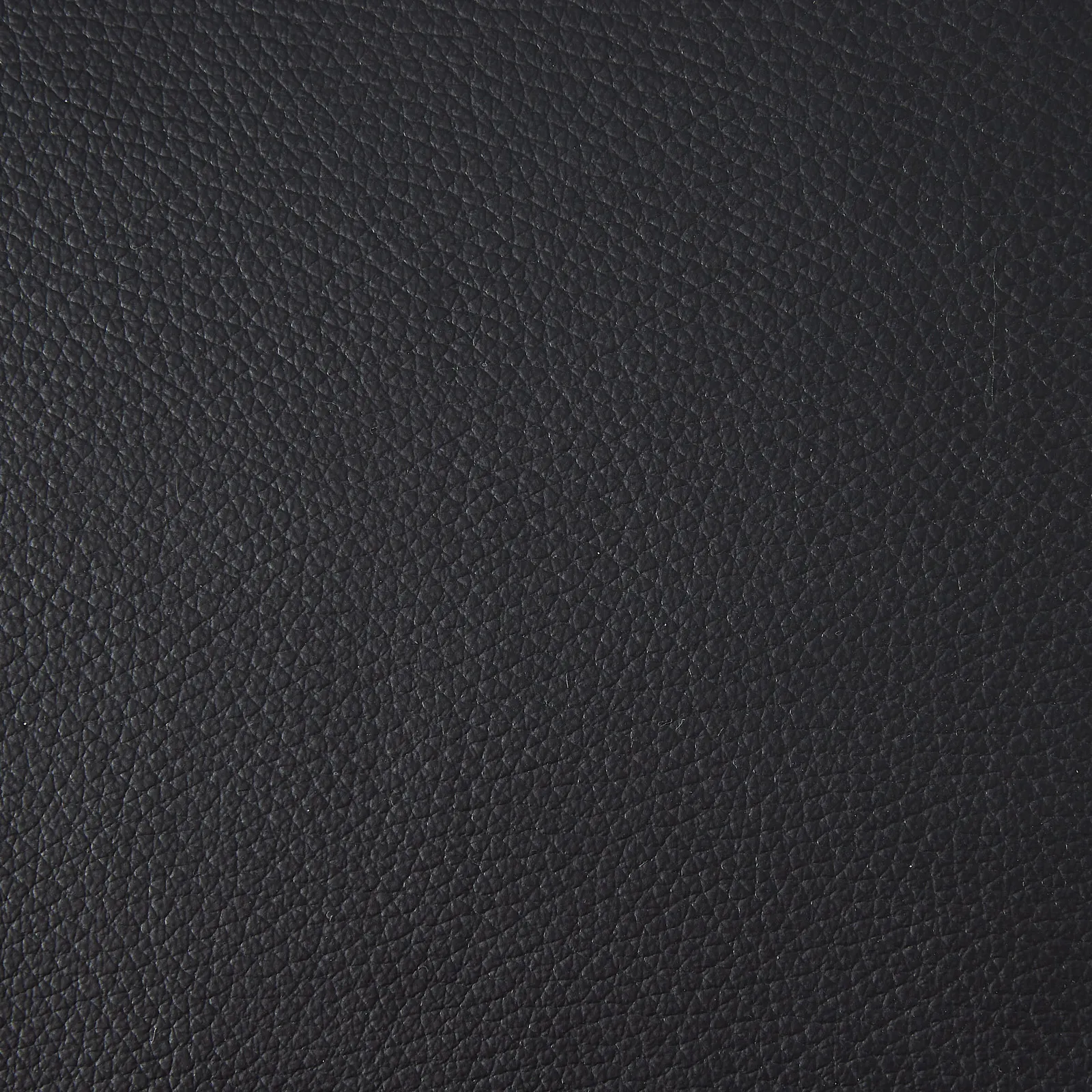 Lennox Black Leather 3-Seater Sofa