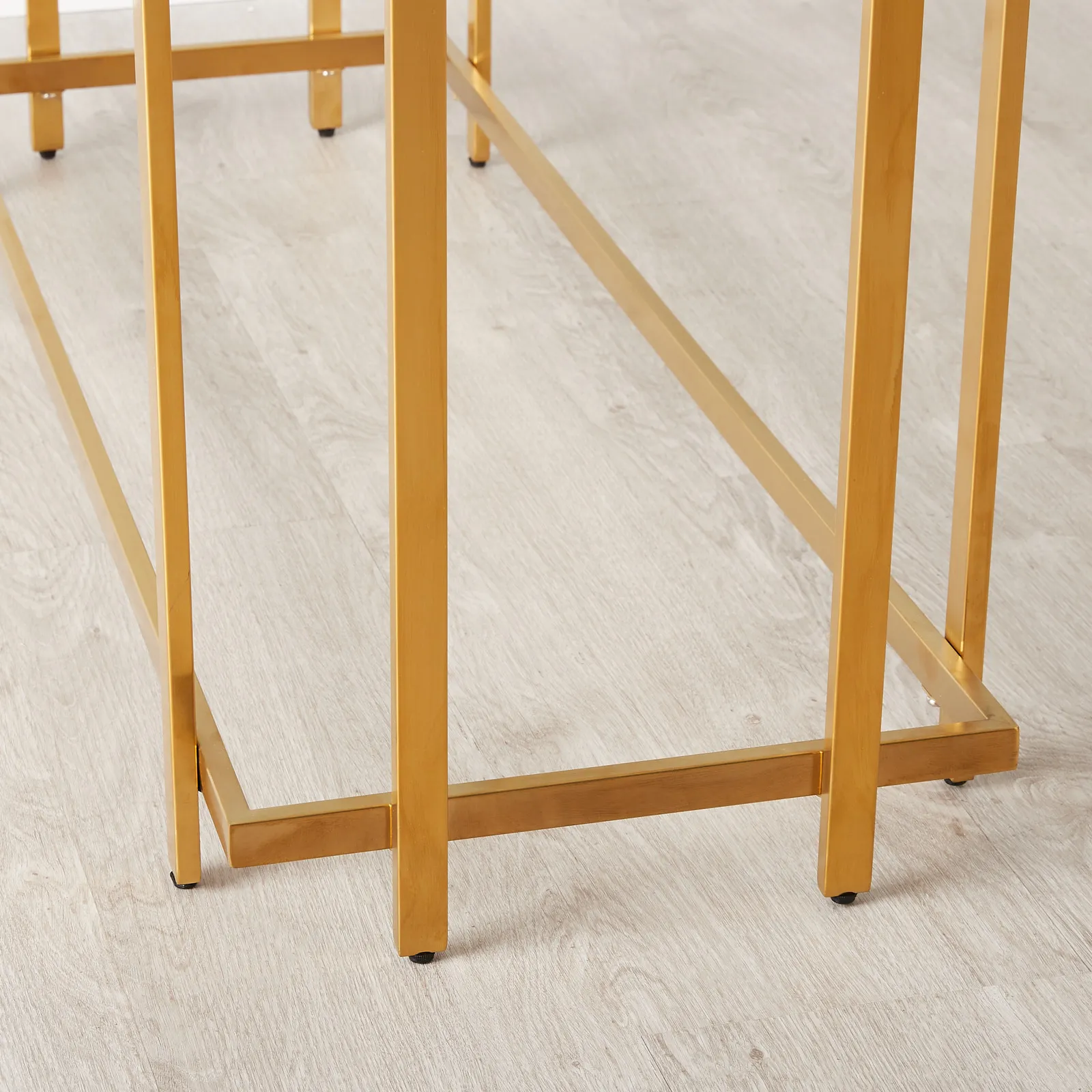 Grazia Brushed Gold Stainless Steel Sideboard