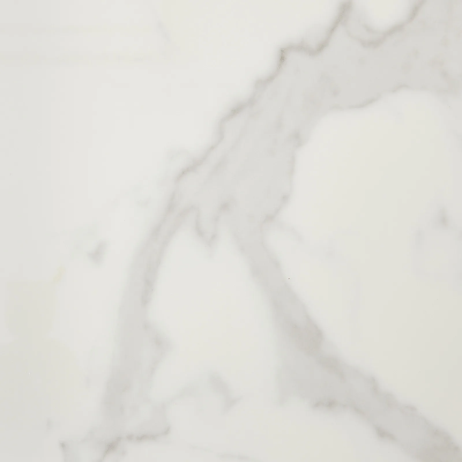 Aspen III White Sintered Stone Dining Table Brushed Gold Legs