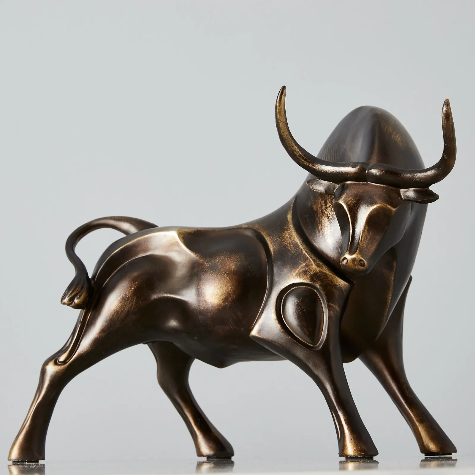Taurus Bull Bronze Resin Decorative