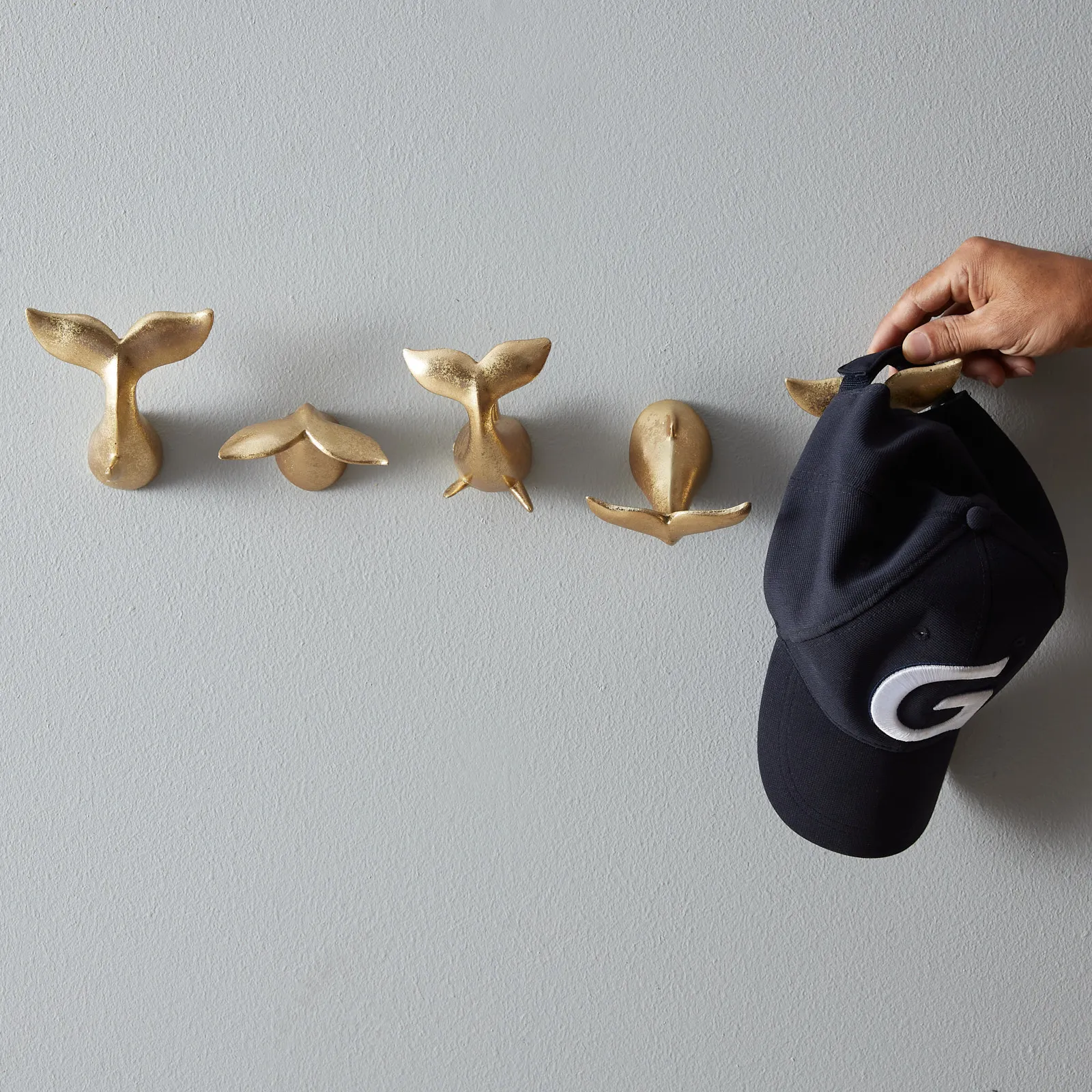 Heart of the Sea Gold Resin Wall Decor (Set of 5)