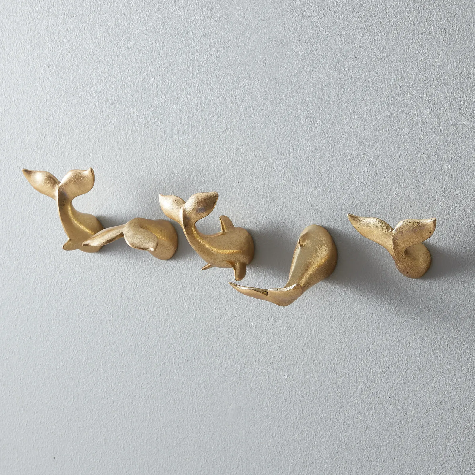 Heart of the Sea Gold Resin Wall Decor (Set of 5)