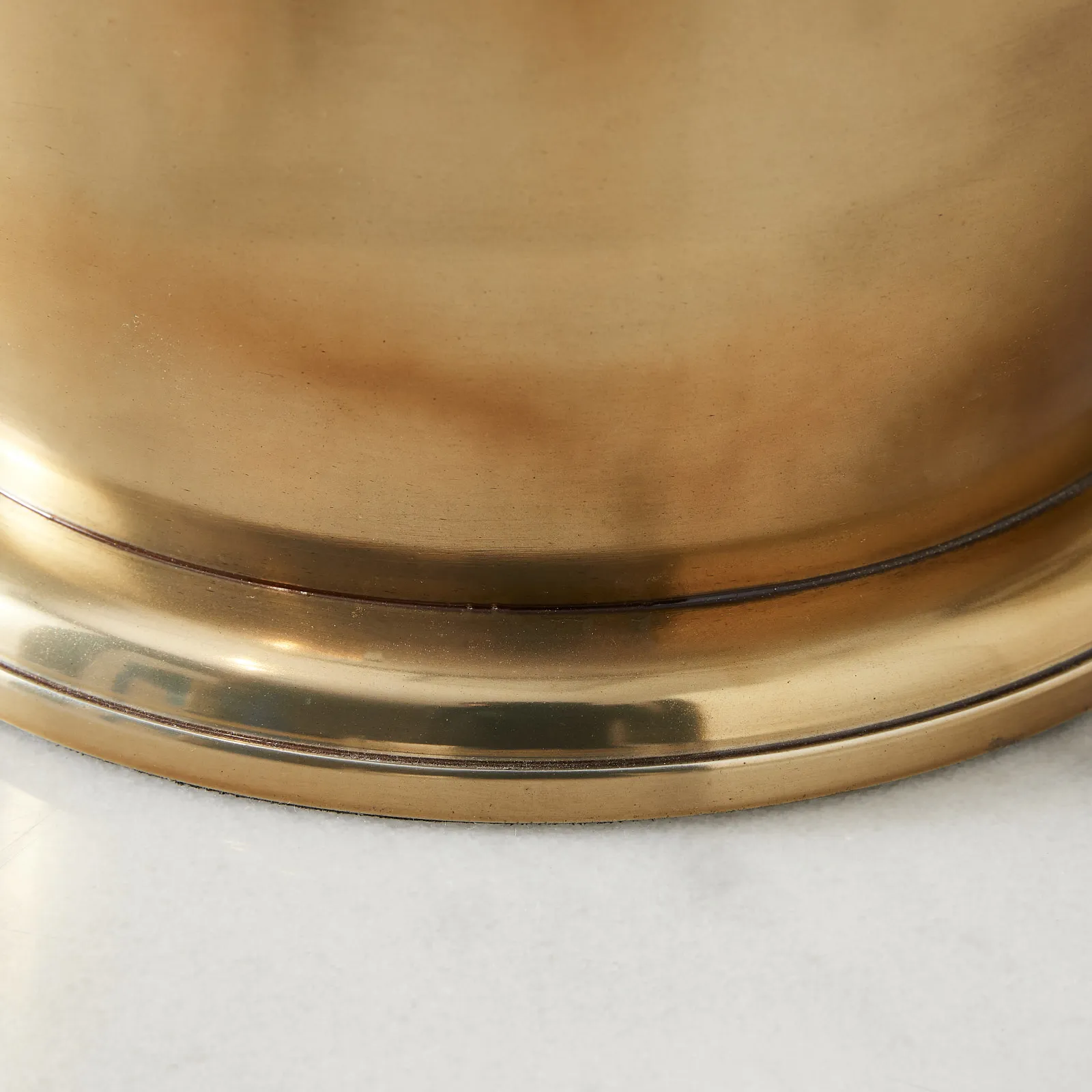 Bacchus Shiny Brass Colour Metal Wine Cooler