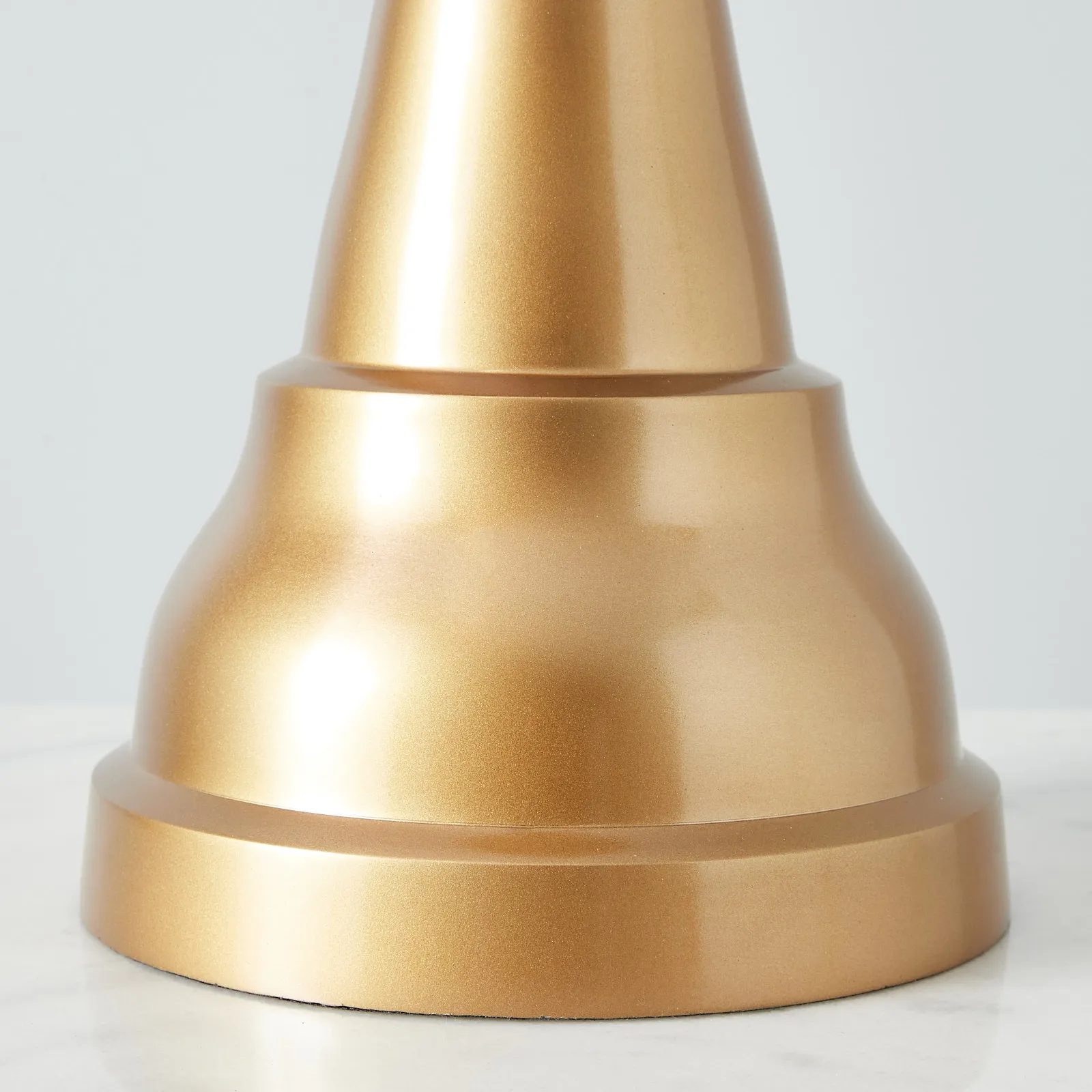 King Chess Piece Brass Colour Metal Decorative
