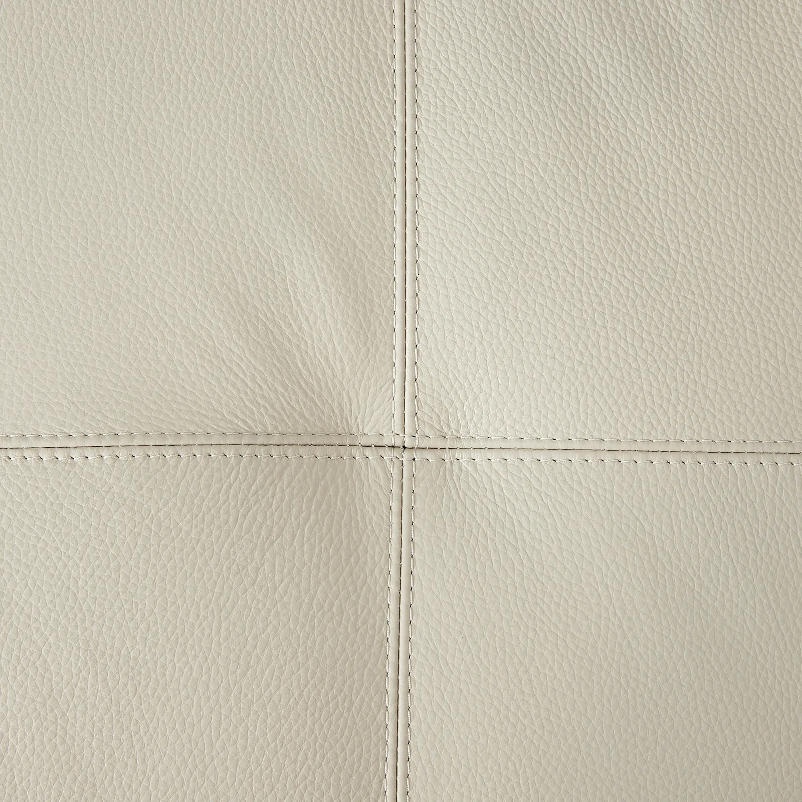 Elena Almond Cream Leather 3-Seater Electric Recliner