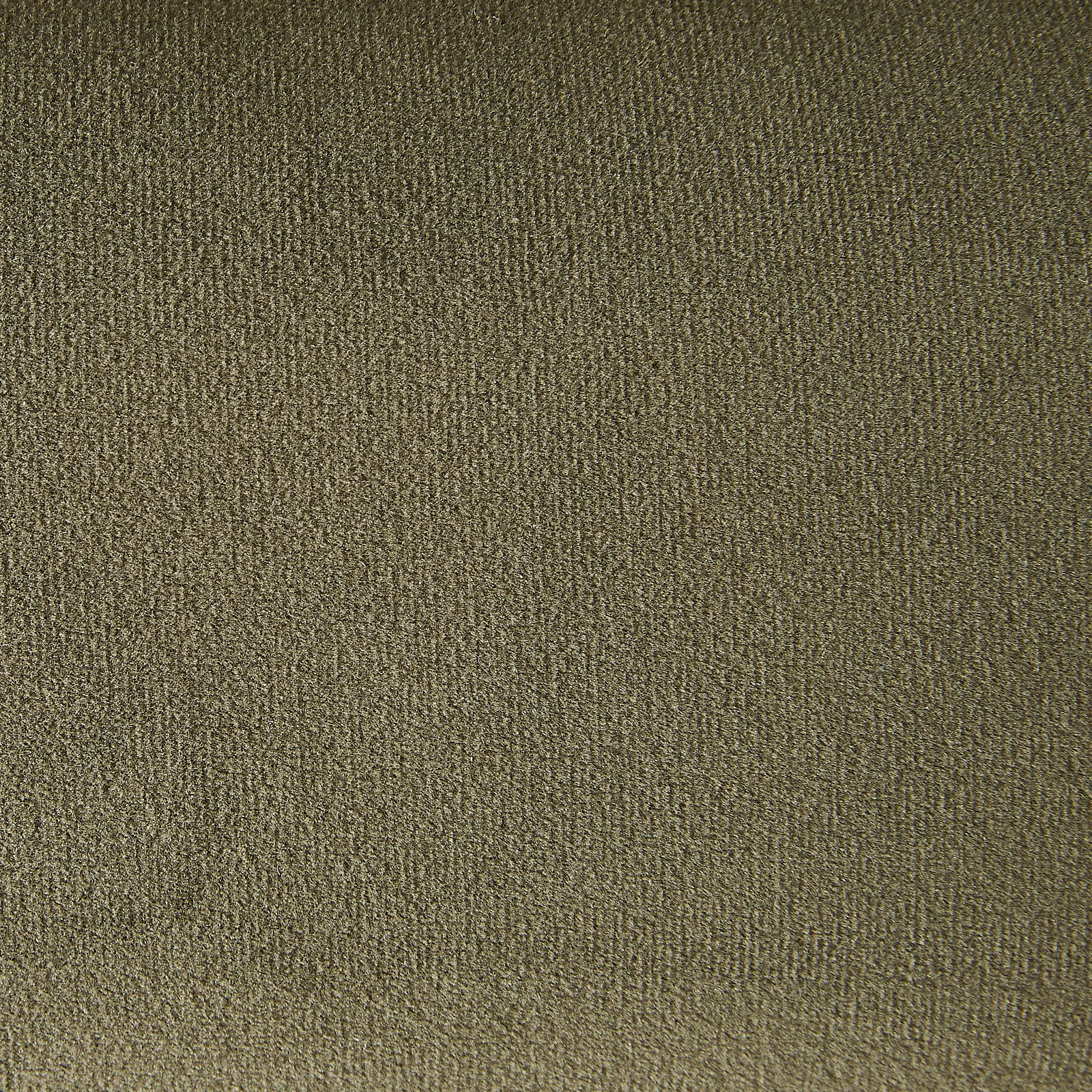 Annika Olive Green Velvet Curved Ottoman