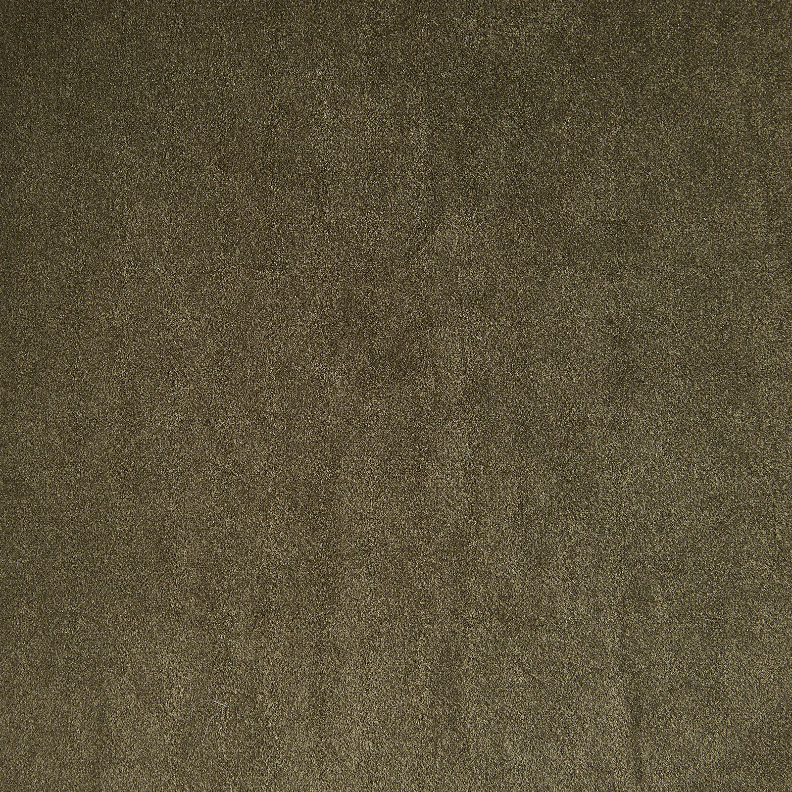 Arya II Olive Green Velvet 67cm Counter Stool - Brushed Gold Metal Legs