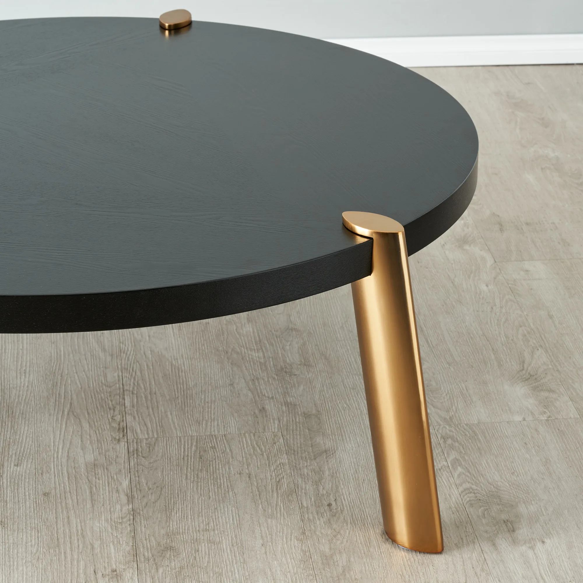 Dale II Round Coffee Table Large Espresso