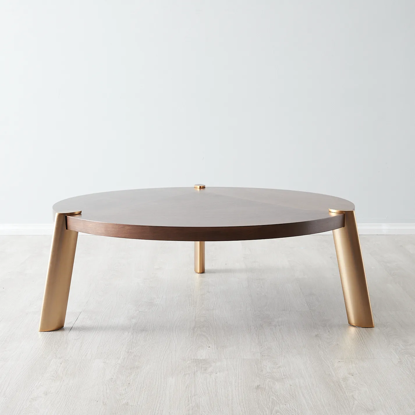 Dale II Round Coffee Table Large Brown