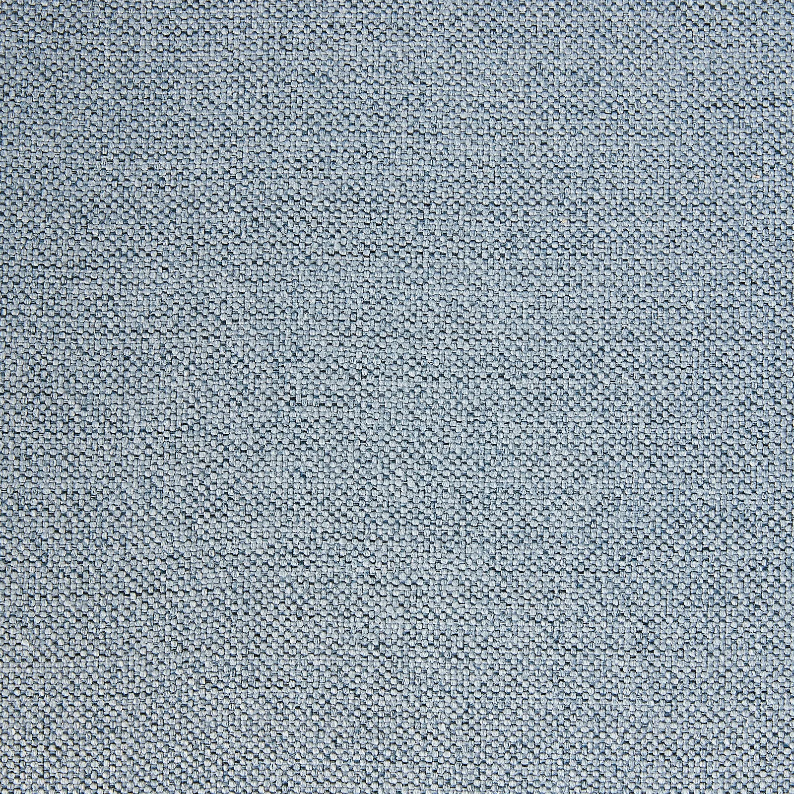 Hailey Light Blue Woven Fabric 67cm Counter Stool - Black Metal Legs