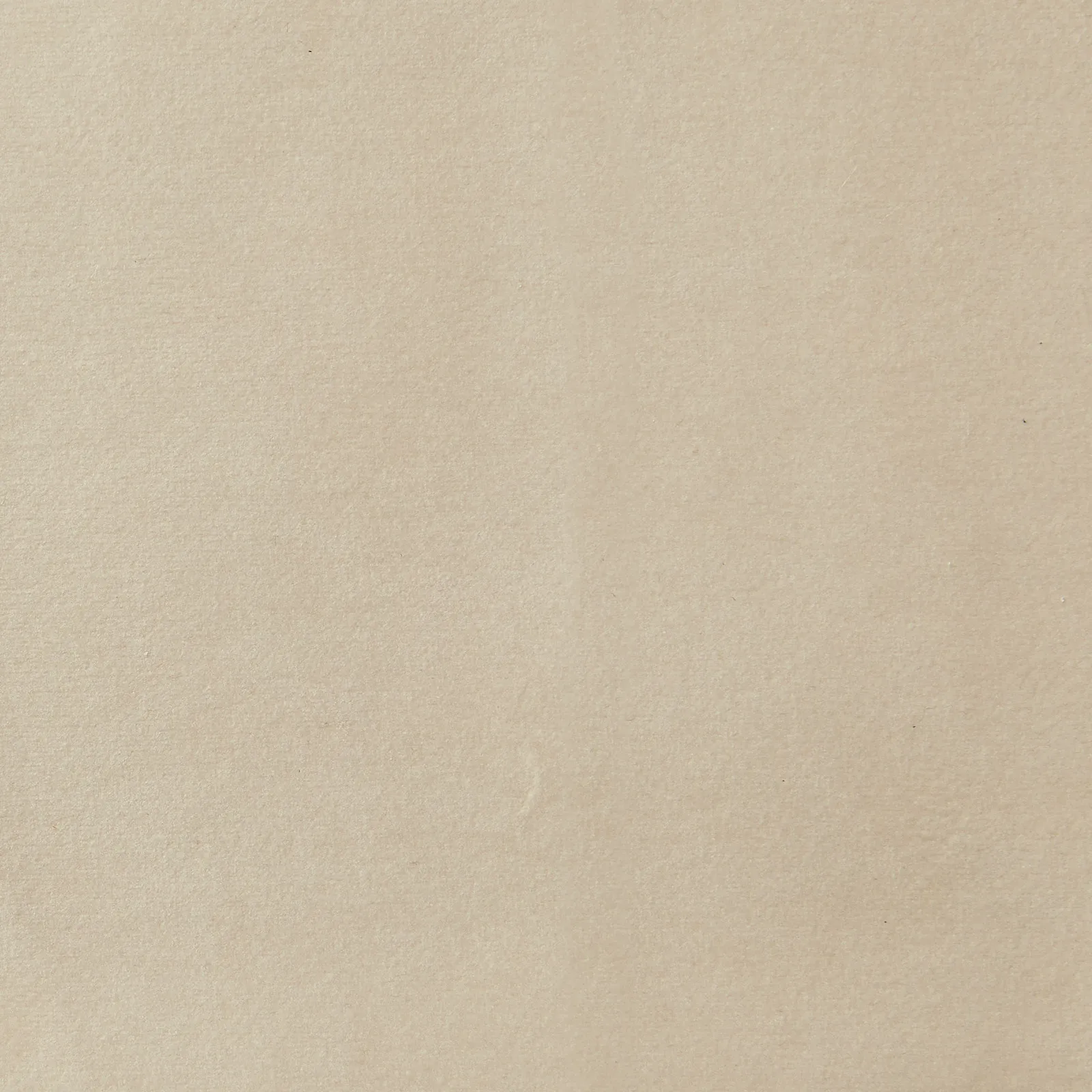 Hollis Cream Velvet Ottoman