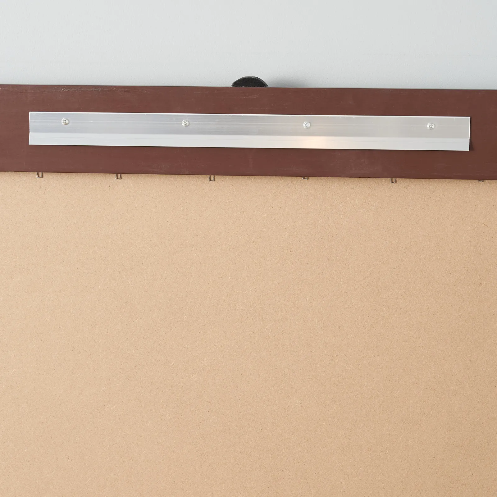 Von Black Rectangle Wooden Mirror 120x100cm