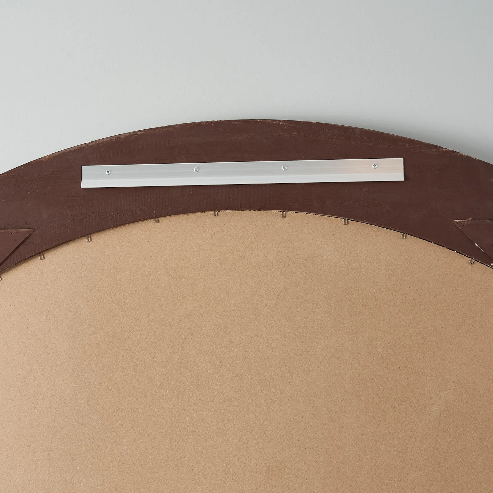 Ilaria Antique Silver Wooden Mirror