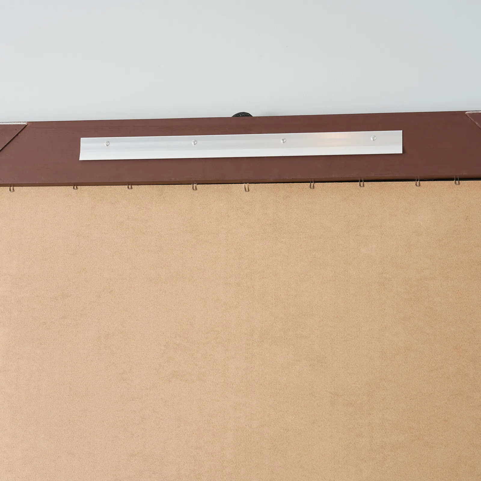 Von Black Rectangle Wooden Mirror 200x100cm