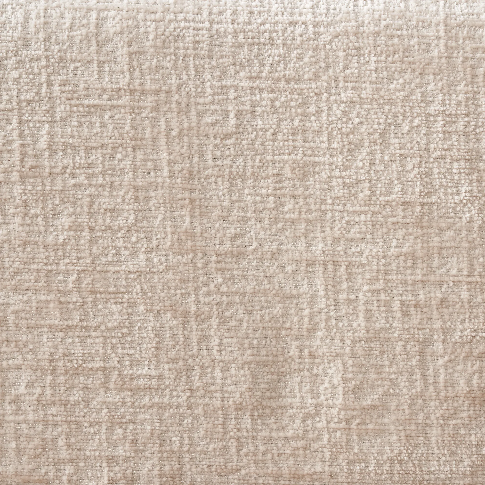 Riviera II Powder White Chenille Fabric Modular Sofa