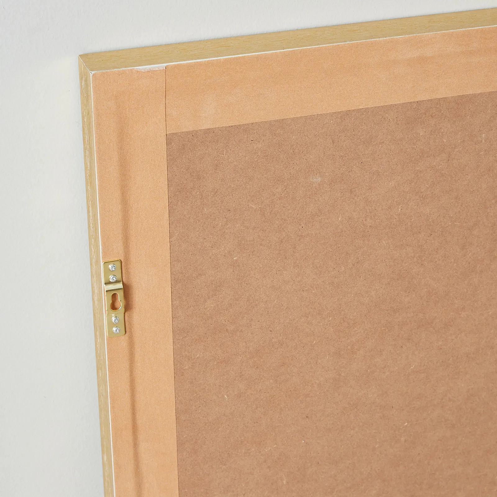 Cycles Hemp Rope Shadow Box with Light Brown Frame