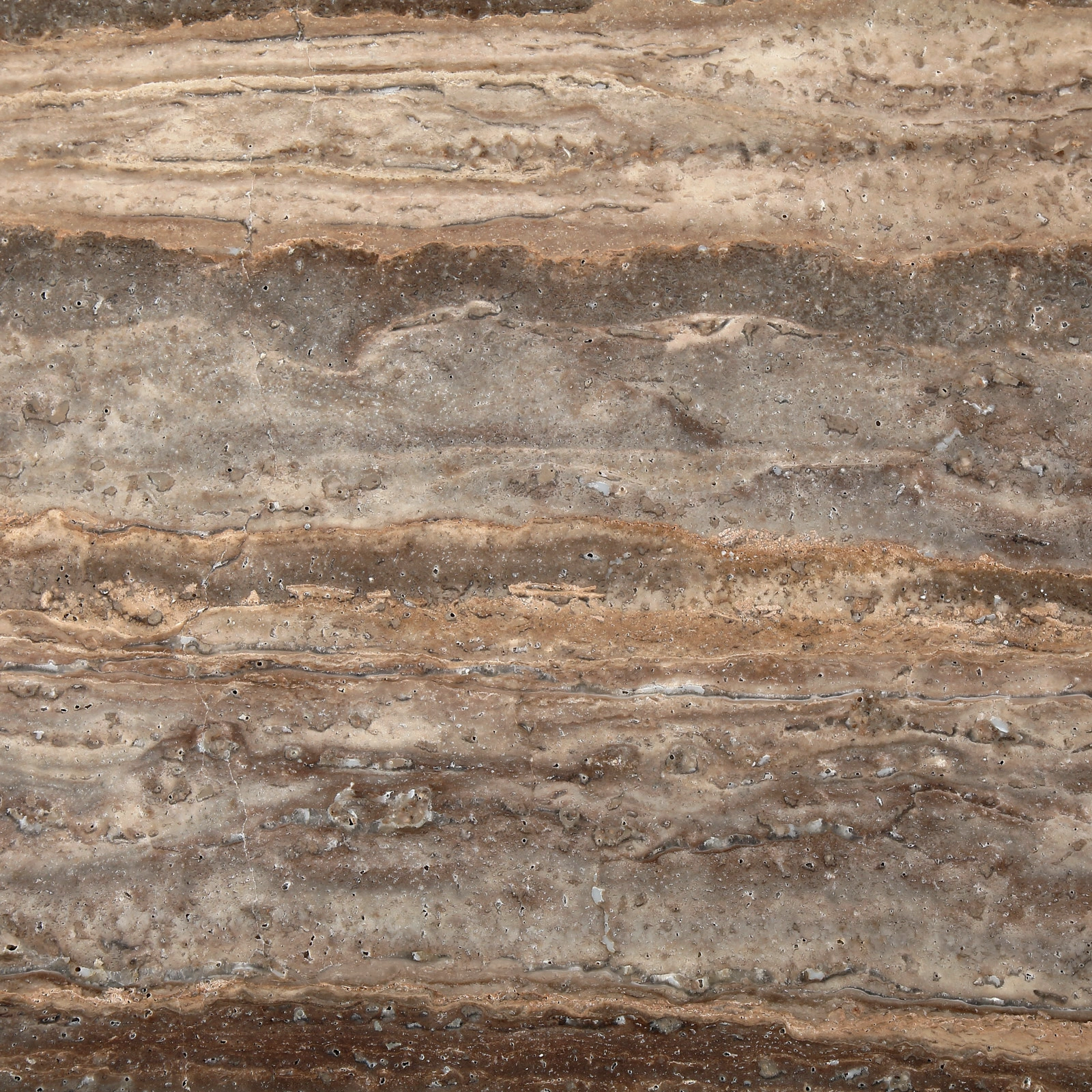 Monolith Natural Silver-Grey Travertine Coffee Table